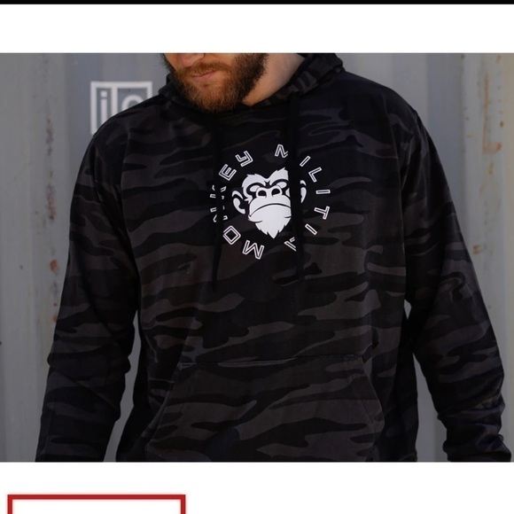 CAMO MONKEY burnside hoodie - Picture 9 of 9